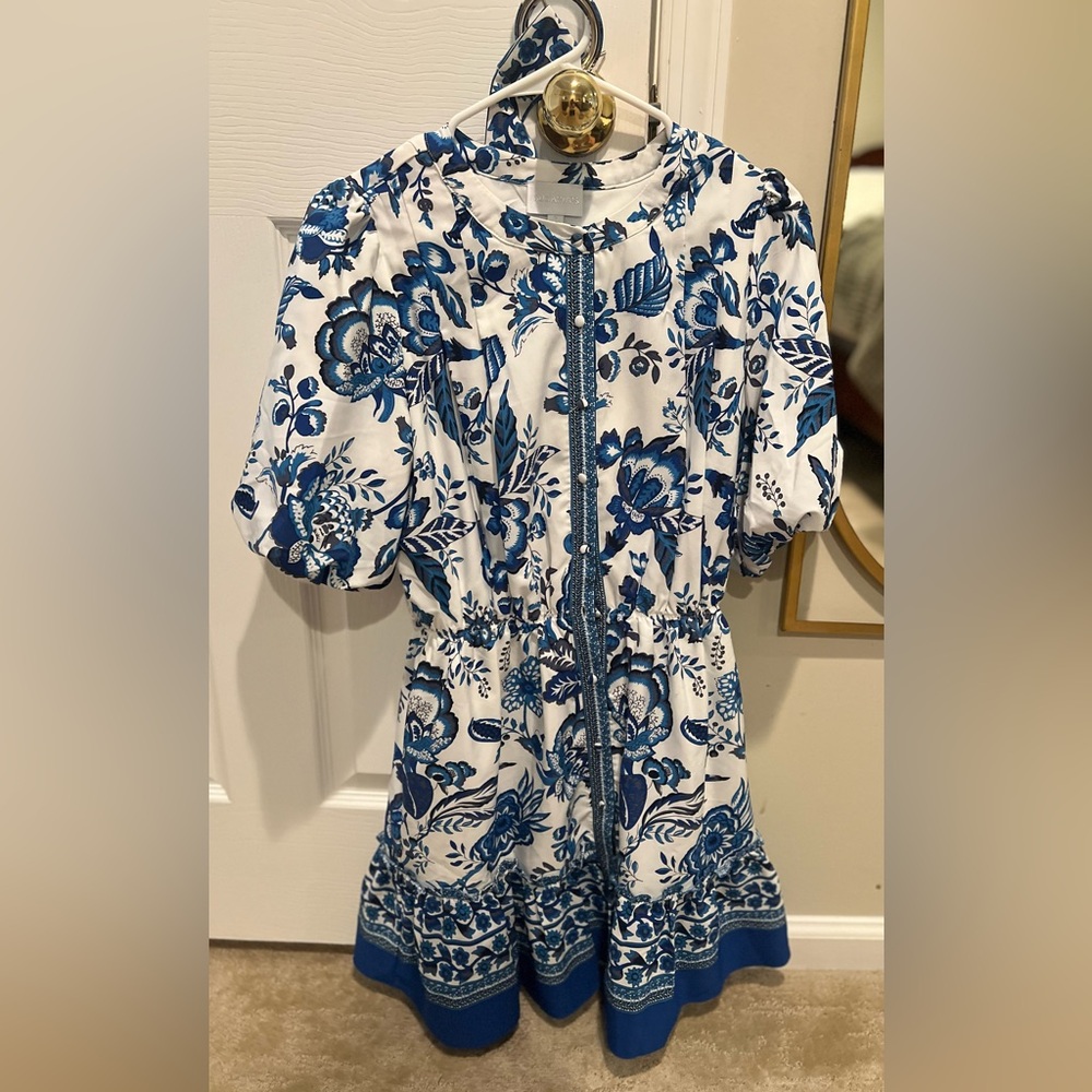 Salema Floral Button Down Mini Dress